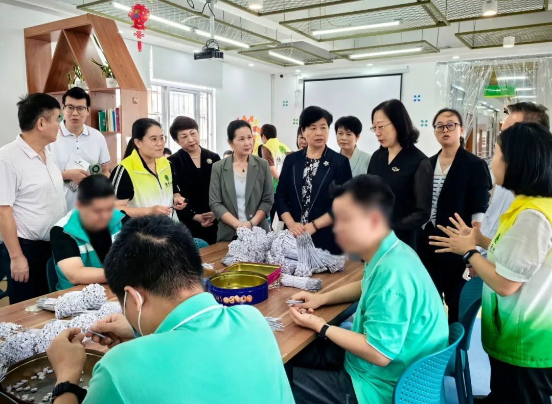 
                                                广西残联到江门市调研交流残疾人工作